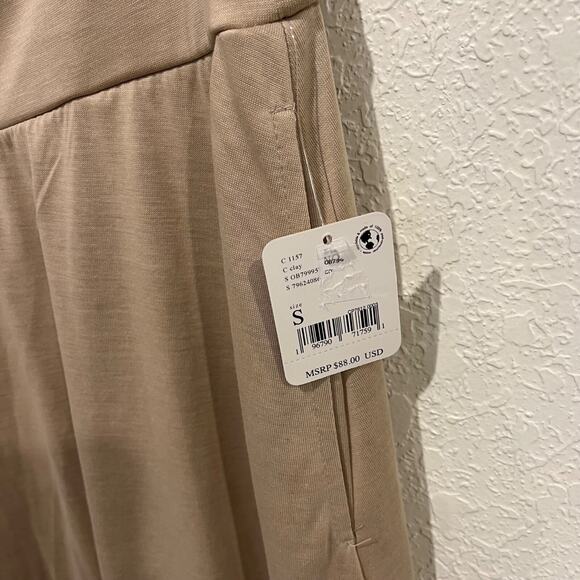 Free People Movement Echo Harem Pant Small NWT Tan Athleisure Yoga Pockets - Picture 4 of 8